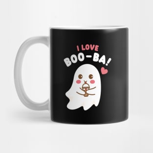 Boo-ba tea ghost (on dark colors) Mug